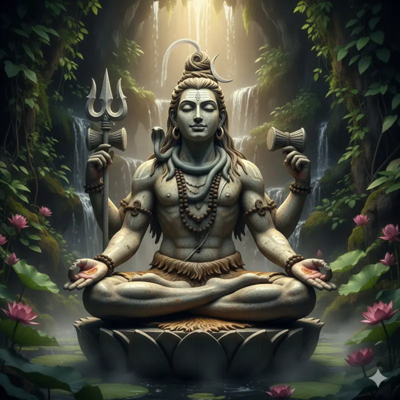भगवान शिव ध्यान मुद्रा में — शिव तत्त्व का अर्थ