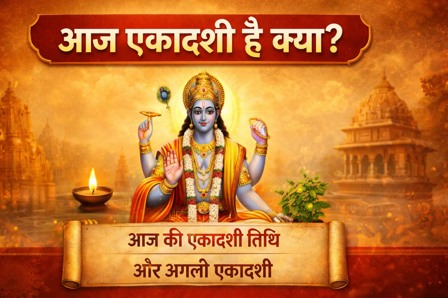 आज एकादशी है क्या – आज की एकादशी तिथि और अगली एकादशी